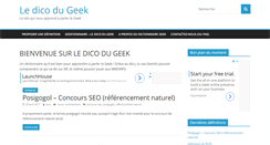 Desktop Screenshot of ledicodugeek.com