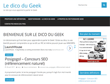 Tablet Screenshot of ledicodugeek.com